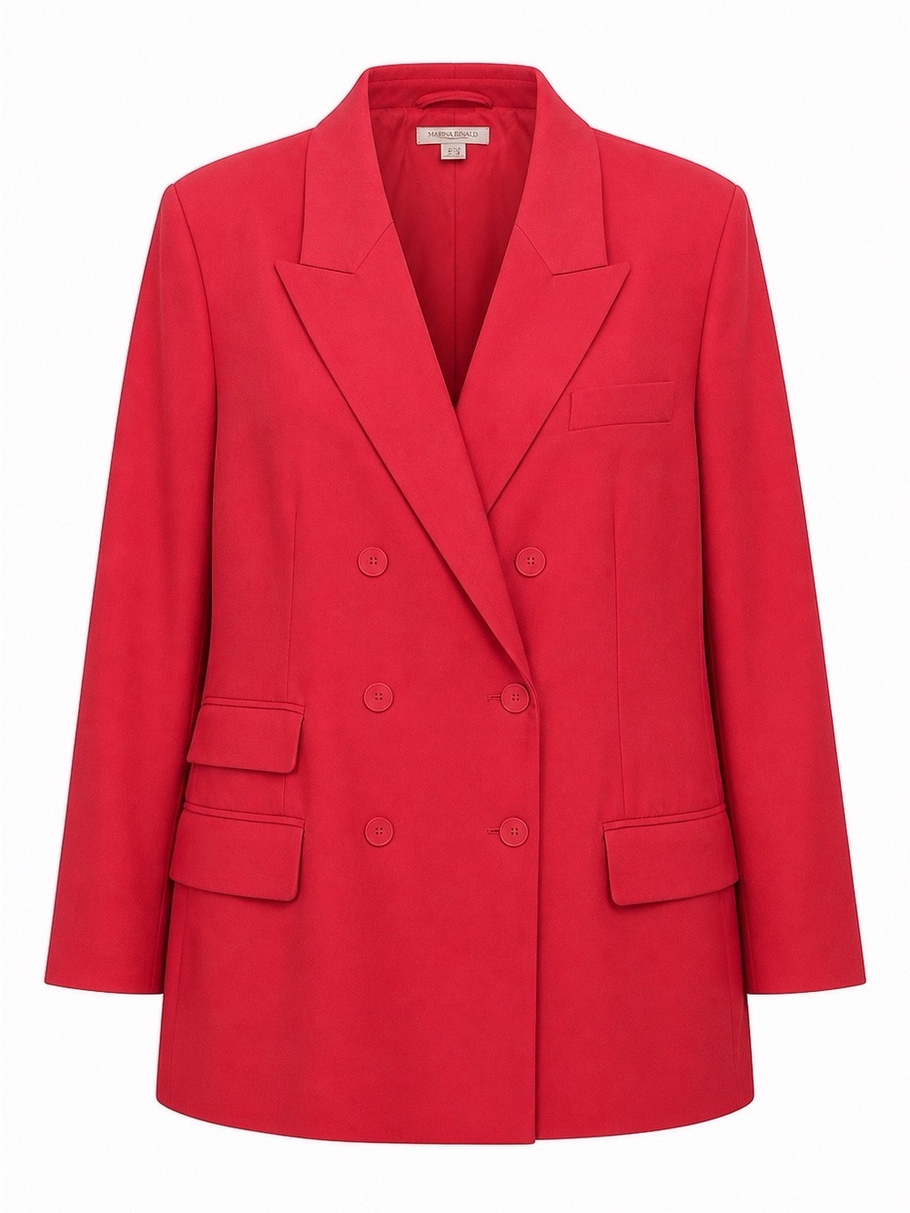 H&M Fuchsia Double-Breasted Women's Blazer and Flare Legged Pants